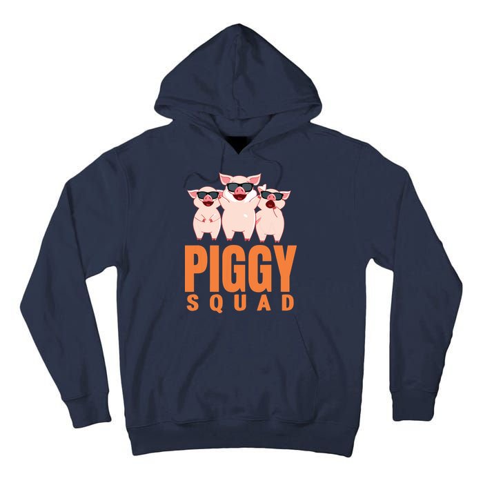 Piggy Squad Funny Pig Shirts For Boy Tall Hoodie