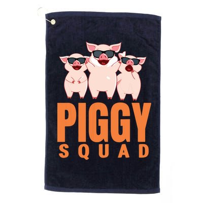 Piggy Squad Funny Pig Shirts For Boy Golf Towel