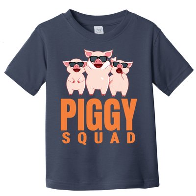 Piggy Squad Funny Pig Shirts For Boy Toddler T-Shirt