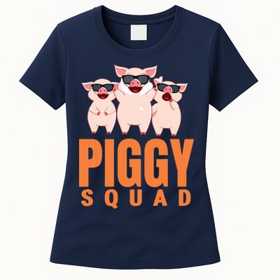 Piggy Squad Funny Pig Shirts For Boy Womens T-Shirt