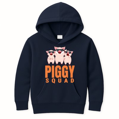 Piggy Squad Funny Pig Shirts For Boy Kids Hoodie