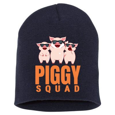 Piggy Squad Funny Pig Shirts For Boy Short Acrylic Beanie
