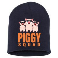 Piggy Squad Funny Pig Shirts For Boy Short Acrylic Beanie