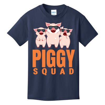 Piggy Squad Funny Pig Shirts For Boy Kids T-Shirt