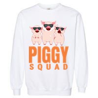 Piggy Squad Funny Pig Shirts For Boy Garment-Dyed Sweatshirt
