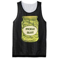 pickle slut funny canned pickles Mesh Reversible Basketball Jersey Tank