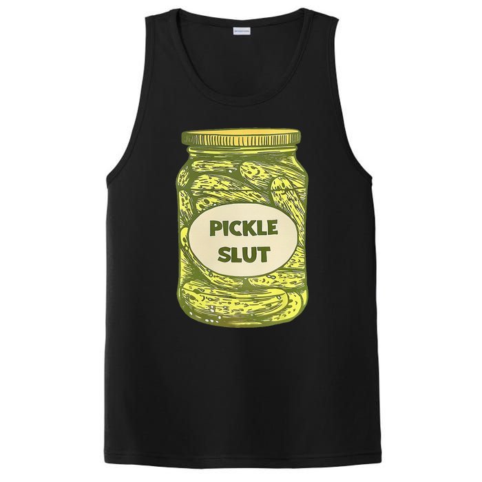 pickle slut funny canned pickles PosiCharge Competitor Tank