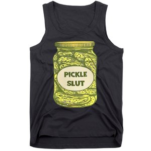 pickle slut funny canned pickles Tank Top