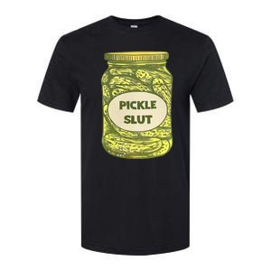 pickle slut funny canned pickles Softstyle CVC T-Shirt