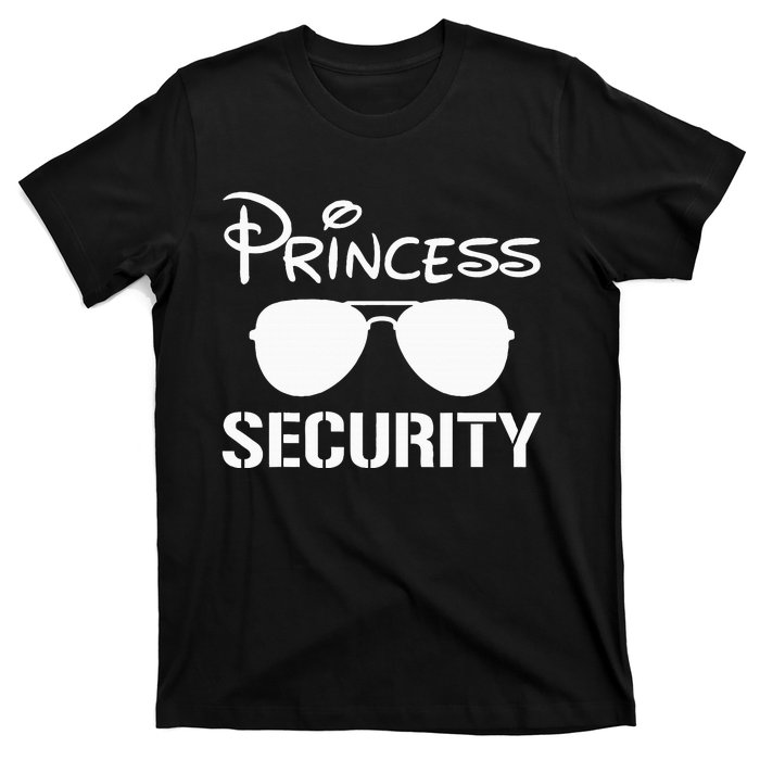 Princess Security Funny Birthday Halloween Party Design T-Shirt