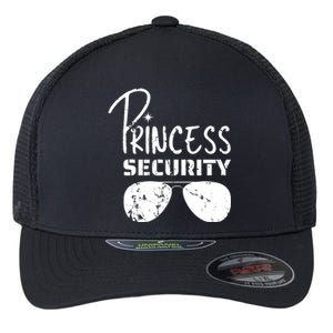 Princess Security Funny Birthday Party Dad Father Girl Flexfit Unipanel Trucker Cap