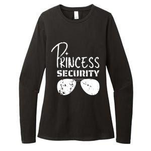 Princess Security Funny Birthday Party Dad Father Girl Womens CVC Long Sleeve Shirt