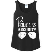 Princess Security Funny Birthday Party Dad Father Girl Ladies Essential Tank