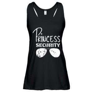 Princess Security Funny Birthday Party Dad Father Girl Ladies Essential Flowy Tank