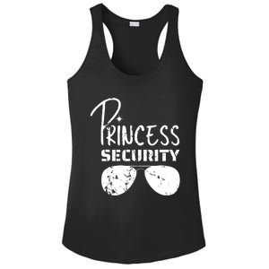 Princess Security Funny Birthday Party Dad Father Girl Ladies PosiCharge Competitor Racerback Tank