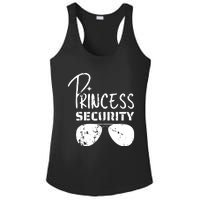 Princess Security Funny Birthday Party Dad Father Girl Ladies PosiCharge Competitor Racerback Tank