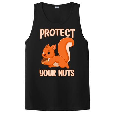 Perfect Squirrel Funny Squirrel Protect Your Nuts PosiCharge Competitor Tank