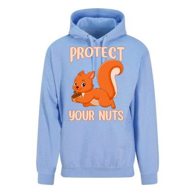 Perfect Squirrel Funny Squirrel Protect Your Nuts Unisex Surf Hoodie