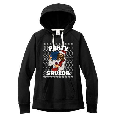 PARTY SAVIOR FUNNY Women's Fleece Hoodie