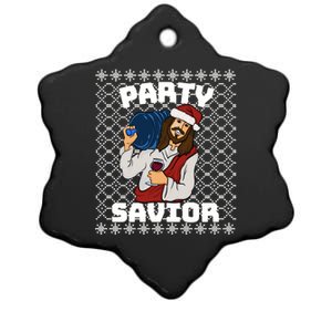 PARTY SAVIOR FUNNY Ceramic Star Ornament