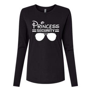 Princess Security Funny Birthday Halloween Party Design Womens Cotton Relaxed Long Sleeve T-Shirt