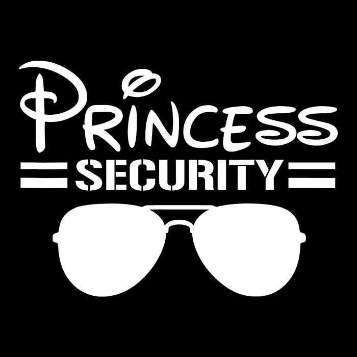 Princess Security Funny Birthday Halloween Party Design Cooling Performance Crew T-Shirt