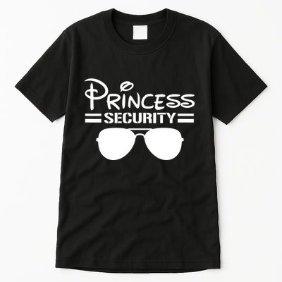 Princess Security Funny Birthday Halloween Party Design Tall T-Shirt