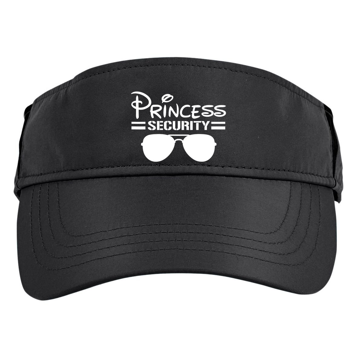 Princess Security Funny Birthday Halloween Party Design Adult Drive Performance Visor