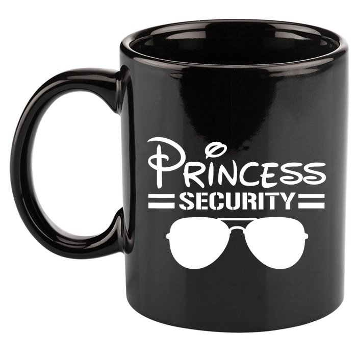 Princess Security Funny Birthday Halloween Party Design 11oz C Handle Ceramic Mug