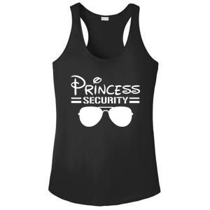 Princess Security Funny Birthday Halloween Party Design Ladies PosiCharge Competitor Racerback Tank