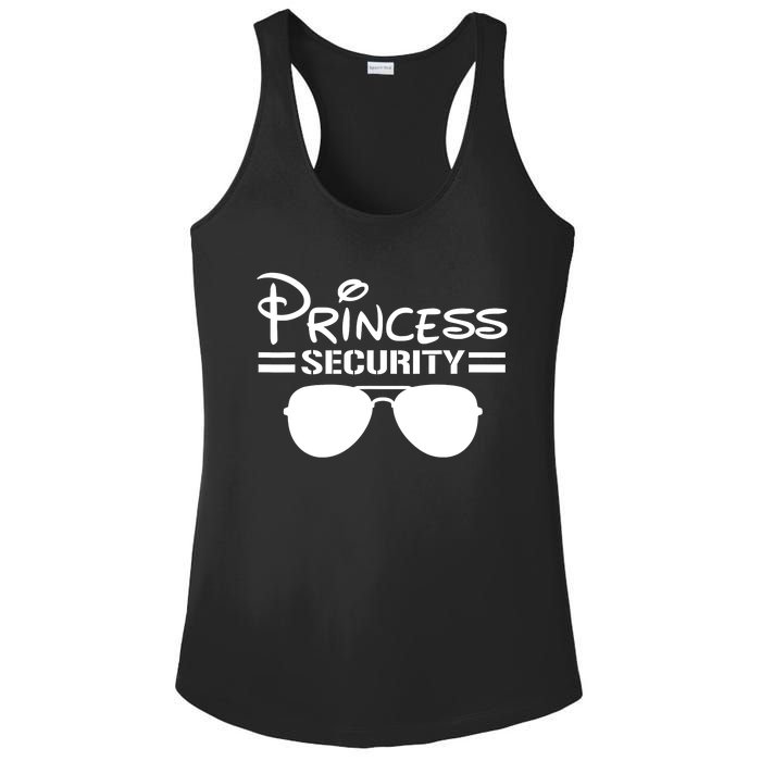 Princess Security Funny Birthday Halloween Party Design Ladies PosiCharge Competitor Racerback Tank