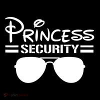 Princess Security Funny Birthday Halloween Party Design Baby Bodysuit