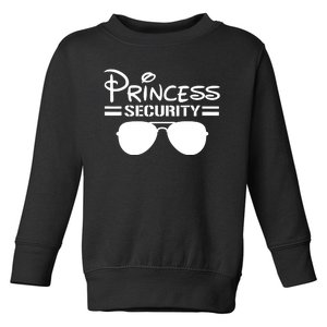 Princess Security Funny Birthday Halloween Party Design Toddler Sweatshirt