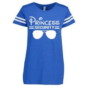 Princess Security Funny Birthday Halloween Party Design Enza Ladies Jersey Football T-Shirt