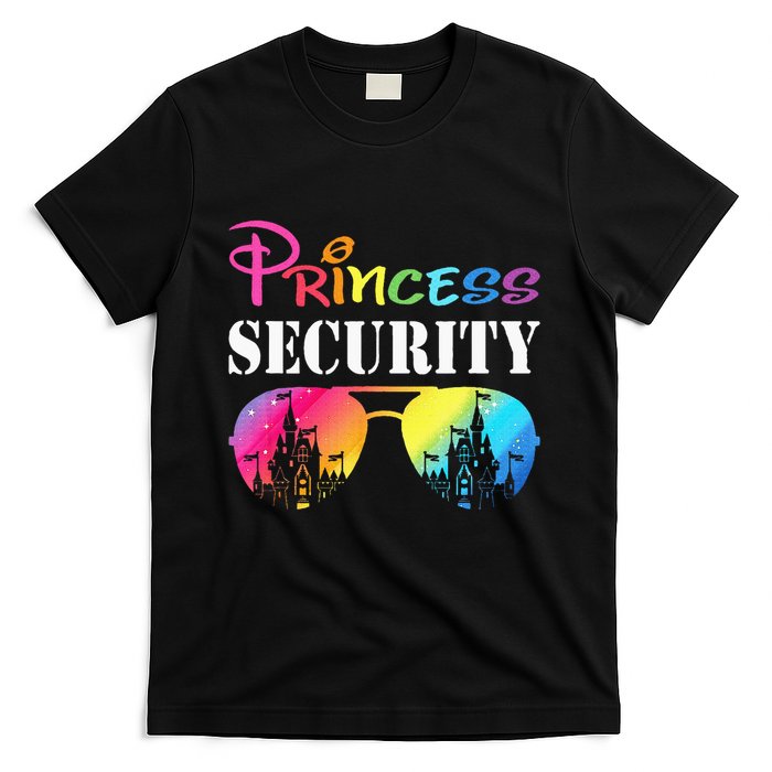 Princess Security Family Mom Dad Birthday T-Shirt