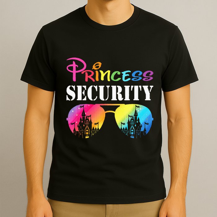 Princess Security Family Mom Dad Birthday T-Shirt
