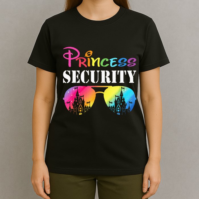 Princess Security Family Mom Dad Birthday T-Shirt