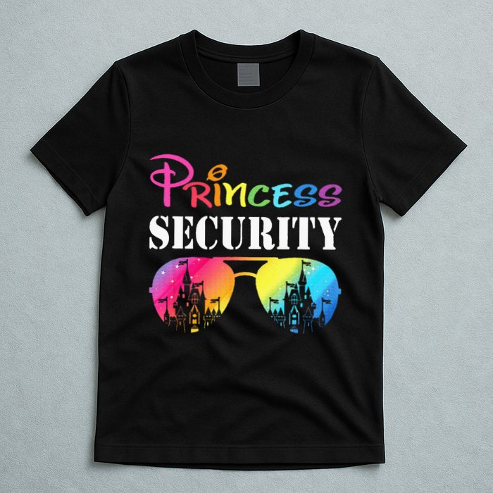 Princess Security Family Mom Dad Birthday T-Shirt