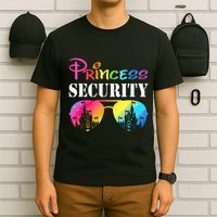 Princess Security Family Mom Dad Birthday T-Shirt