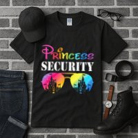 Princess Security Family Mom Dad Birthday Tall T-Shirt