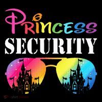 Princess Security Family Mom Dad Birthday Sustainable Bucket Hat
