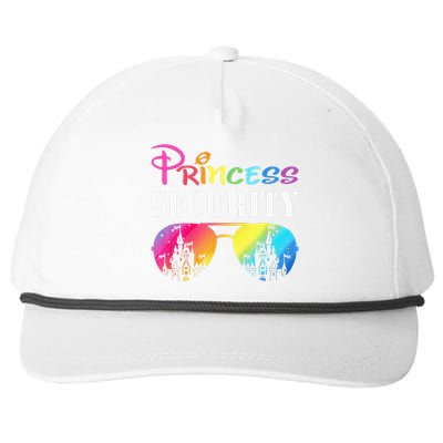 Princess Security Family Mom Dad Birthday Snapback Five-Panel Rope Hat