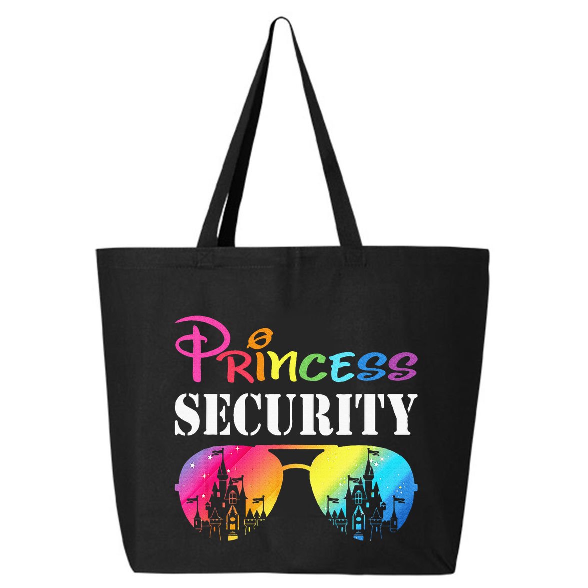 Princess Security Family Mom Dad Birthday 25L Jumbo Tote