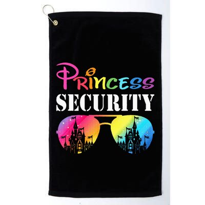 Princess Security Family Mom Dad Birthday Golf Towel