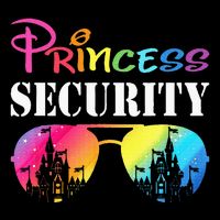 Princess Security Family Mom Dad Birthday Women's V-Neck T-Shirt