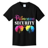 Princess Security Family Mom Dad Birthday Kids T-Shirt