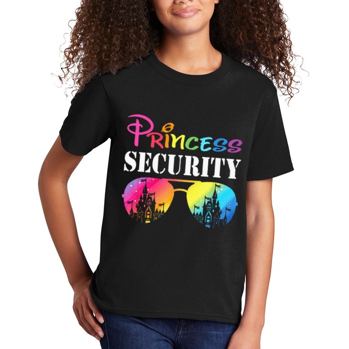 Princess Security Family Mom Dad Birthday Kids T-Shirt