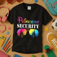 Princess Security Family Mom Dad Birthday Kids T-Shirt