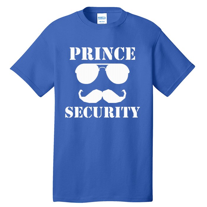 Prince Security Family Guardian Safety Officer Tall T-Shirt