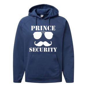 Prince Security Family Guardian Safety Officer Performance Fleece Hoodie